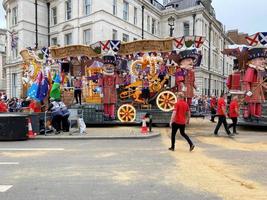 londen, verenigd koninkrijk, juni 2022-platina jubileum parade foto