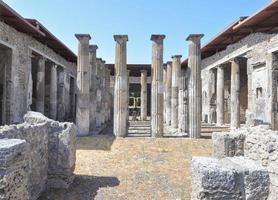 archeologische vindplaats pompeii in pompeii foto