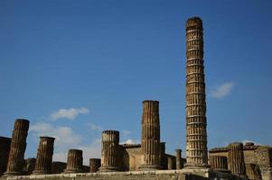 ruïnes van pompeii, italië foto