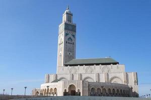 Hassan II-moskee in Casablanca, Marokko foto