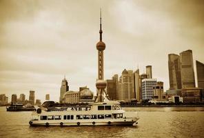 shanghai architectuur uitzicht foto