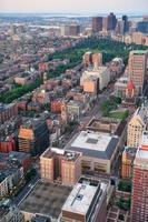 uitzicht op het centrum van boston foto