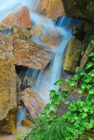 waterval close-up weergave foto