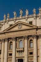 basilica di san pietro, vaticaan, rome, italië foto