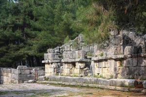 phaselis-ruïnes in turkije foto