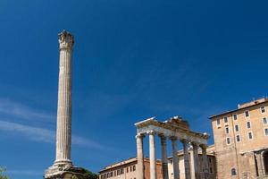 Romeinse ruïnes in Rome, forum foto