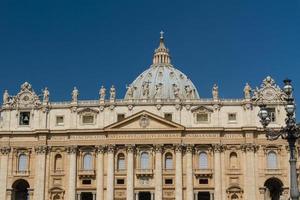 basilica di san pietro, vaticaanstad, rome, italië foto