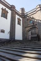 kathedraal van de canarische eilanden, plaza de santa ana in las palmas de gran canaria foto