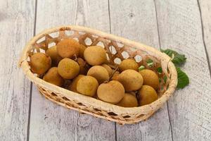 tropisch fruit longan foto