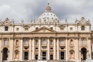 basilica di san pietro, rome italië foto