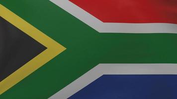 Zuid-Afrikaanse vlagtextuur foto