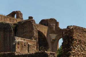 Romeinse ruïnes in Rome, forum foto