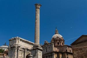 Romeinse ruïnes in Rome, forum foto