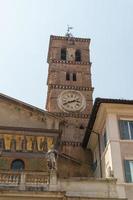 st. maria in trastevere, rome, italië foto