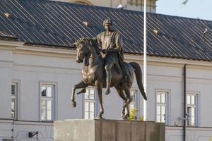 presidentieel paleis in Warschau foto