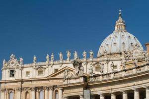 basilica di san pietro, vaticaanstad, rome, italië foto