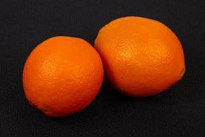 rijpe zoete sinaasappel foto