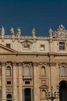 basilica di san pietro, vaticaan, rome, italië foto