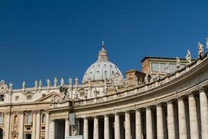 basilica di san pietro, vaticaanstad, rome, italië foto