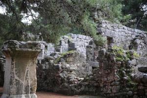 phaselis-ruïnes in turkije foto