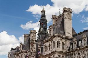 historisch gebouw in parijs frankrijk foto