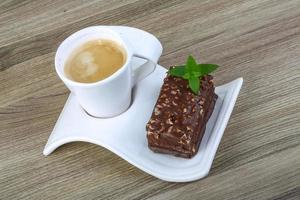 cake met koffie foto