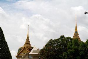 wat phra kaew, groots paleis, bangkok, thailand foto