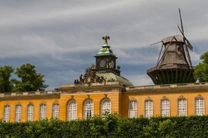 zuidgevel van sanssouci fotogalerij in potsdam, duitsland foto