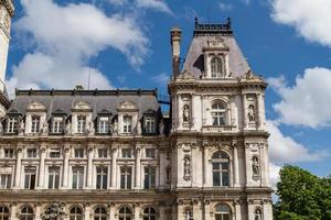 historisch gebouw in parijs frankrijk foto