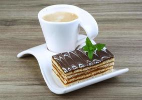 cake met koffie foto