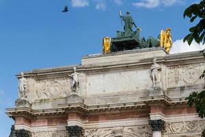 historisch gebouw in parijs frankrijk foto