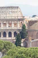 colosseum van rome, italië foto