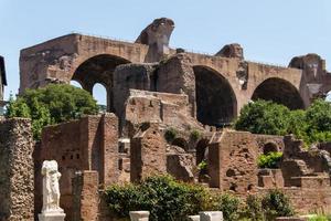 Romeinse ruïnes in Rome, forum foto