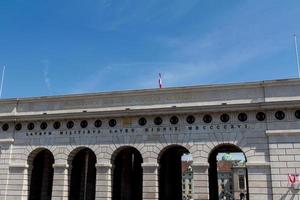 vienna heldentor - ingang van hofburg en heldenplatz, oostenrijk foto