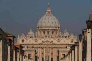 basilica di san pietro, vaticaan, rome, italië foto