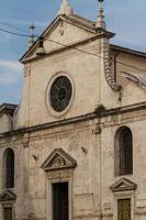 santa maria del popolo kerk in rome foto