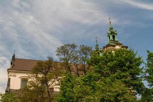 kathedraal in het oude centrum van Krakau foto