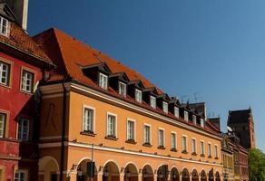 stadscentrum van warschau, polen foto