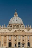 basilica di san pietro, vaticaan, rome, italië foto