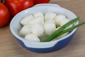 mozzarella kaas balletjes foto