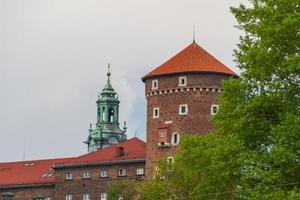 koninklijk kasteel in Wawel, Krakau foto