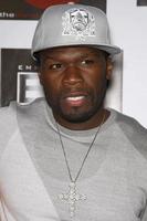 los angeles 5 november - curtis jackson aka 50 cent arriveert op de afm blowout party op pier 59 studio's op 5 november 2010 in santa monica, ca foto