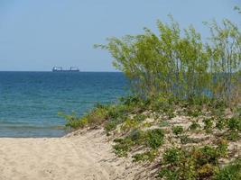 het strand van sopot in polen foto