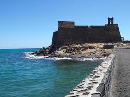 het eiland lanzarote foto