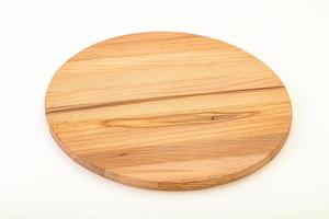 houten plank om in de keuken te snijden foto