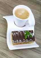 cake met koffie foto