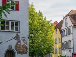 de stad eckernfoerde aan de Oostzee foto