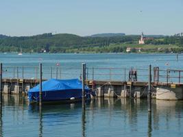 meersburg aan het Bodenmeer in duitsland foto