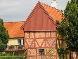 ystad stad aan de Oostzee in zweden foto