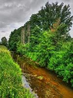 kleine kreek in Westfalen foto